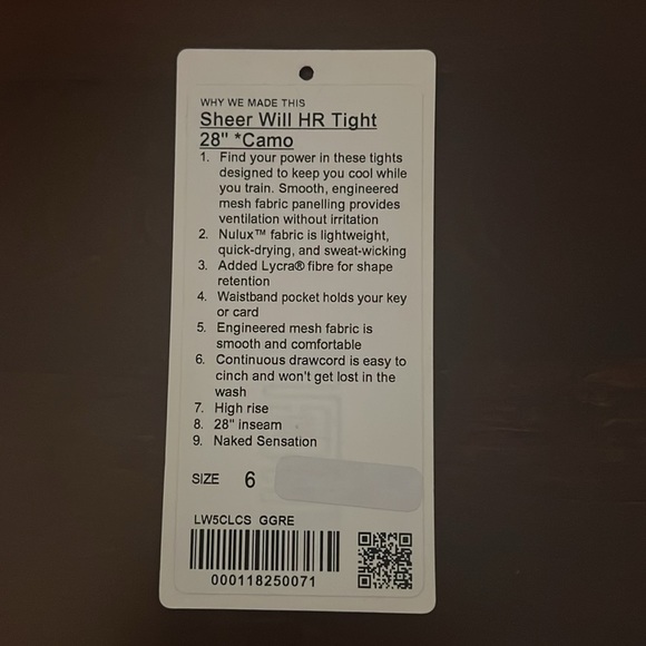 Lululemon High Rise Leggings - Picture 4 of 4